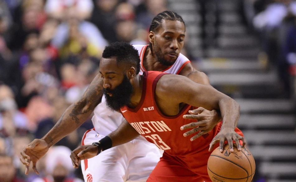 James Harden búng tay, Toronto Raptors bay màu James Harden búng tay, Toronto Raptors bay màu
